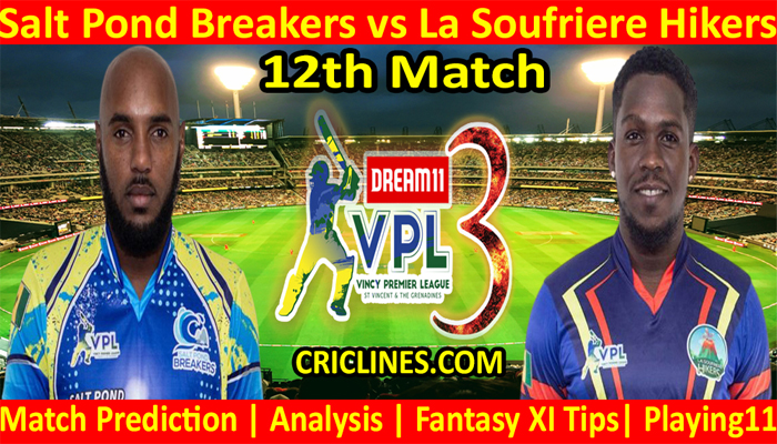 Today Match Prediction-Salt Pond Breakers vs La Soufriere Hikers-VPL T10 2021-12th Match-Who Will Win