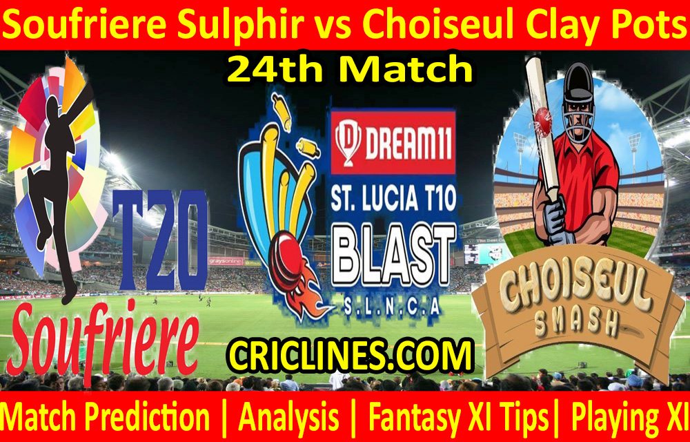 Today Match Prediction-Soufriere Sulphir vs Choiseul Clay Pots-St