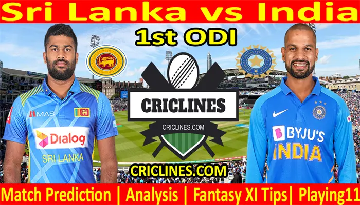 Today Match Prediction-Sri Lanka vs India-1st ODI 2021-Who Will Win