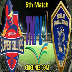 Today match prediction of the 6th match of TNPL 2021