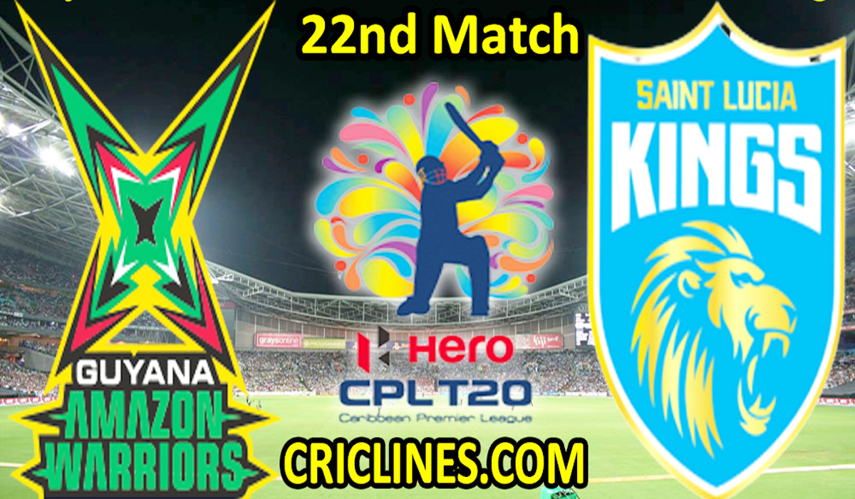Today Match Prediction-GAW vs SLK-CPL T20 2021-22nd Match-Who Will Win