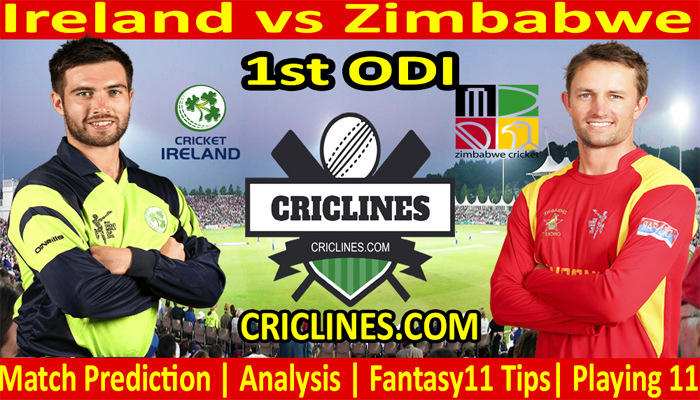 Today Match Prediction-Ireland vs Zimbabwe-1st ODI-2021-Who Will Win