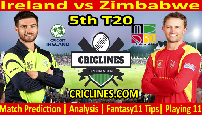 Today Match Prediction-Ireland vs Zimbabwe-5th T20-2021-Who Will Win