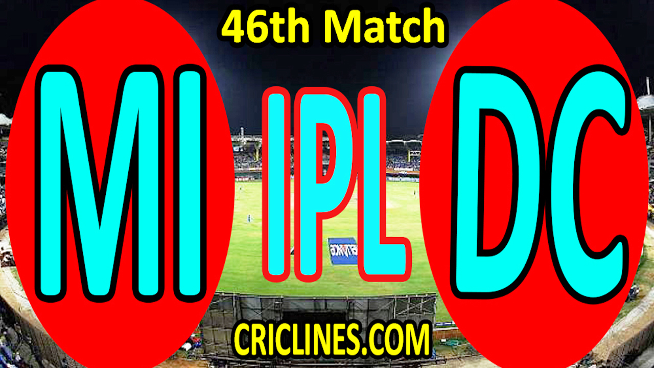 Today Match Prediction-MI vs DC-IPL T20 2021-46th Match-Who Will Win