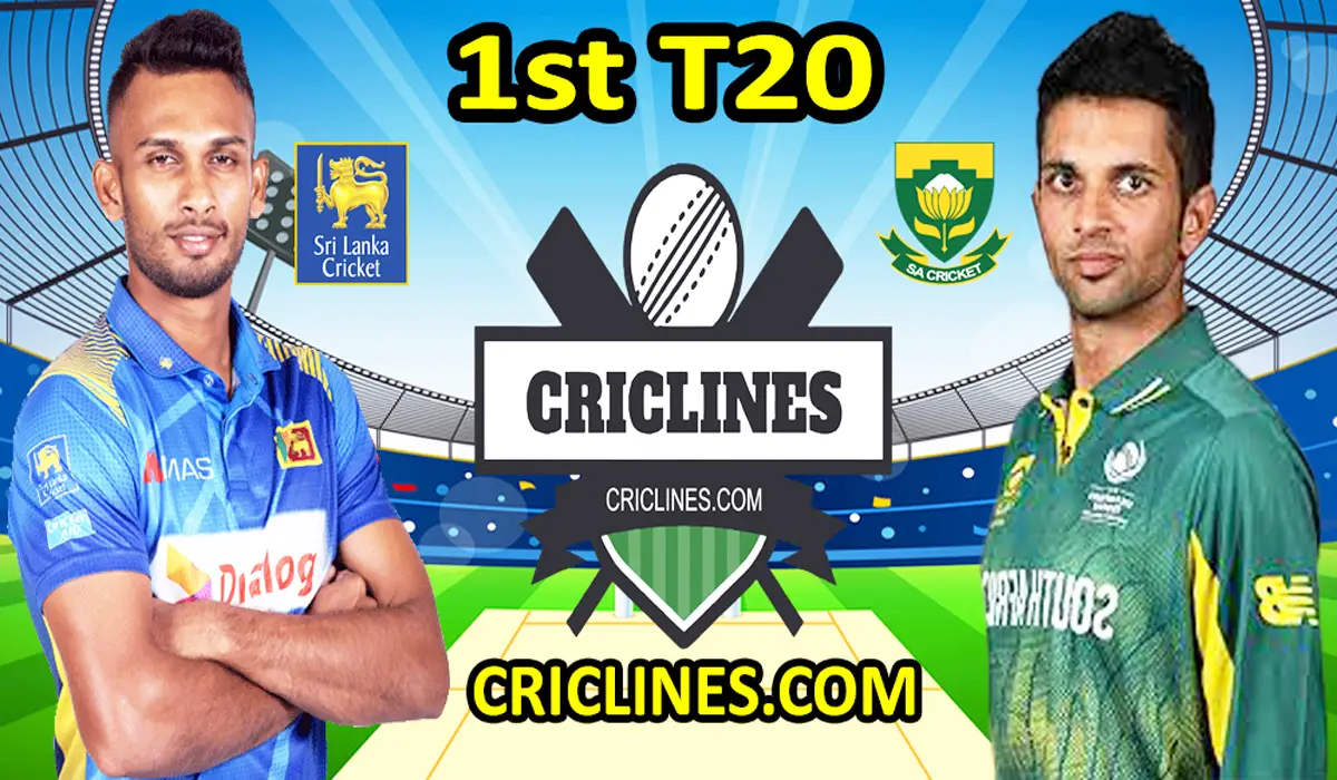 Today Match Prediction-SL vs RSA-1st T20-Who Will Win Today