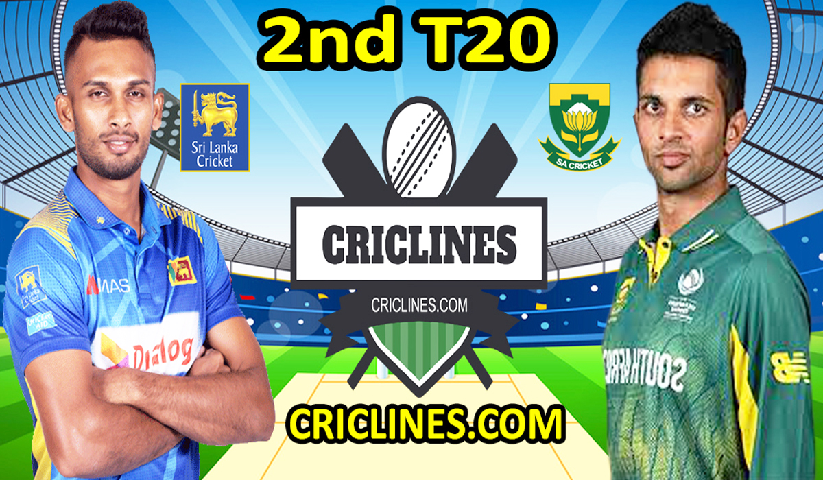Today Match Prediction-SL vs RSA-2nd T20-Who Will Win Today