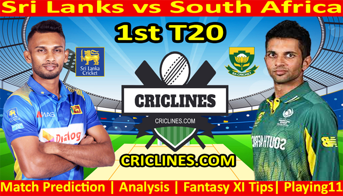 Today Match Prediction-Sri Lanka vs South Africa-1st T20-Who Will Win Today