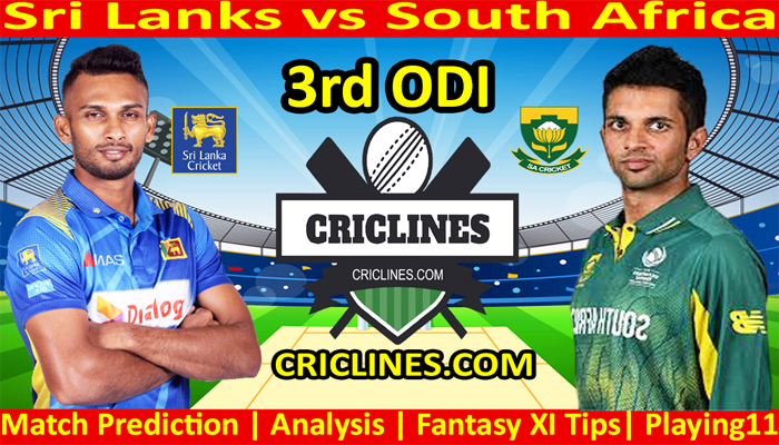 Today Match Prediction-Sri Lanka vs South Africa-3rd ODI-Who Will Win Today