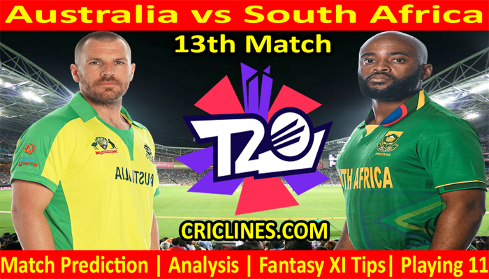 Today Match Prediction-Australia vs South Africa-WTC 21-13th Match-Who Will Win