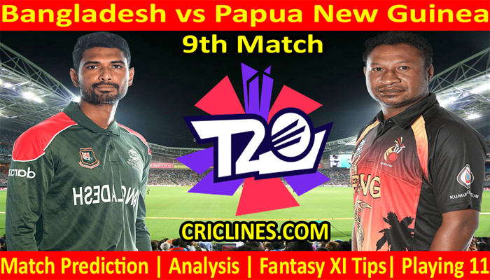 Today Match Prediction-Bangladesh vs Papua New Guinea-WTC 21-9th Match-Who Will Win