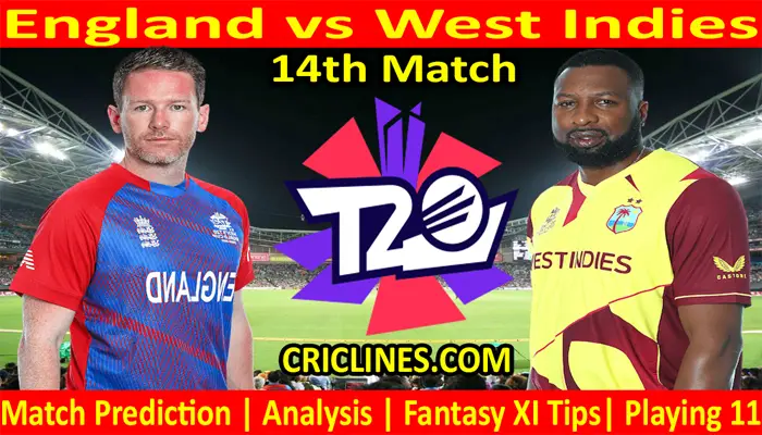 Today Match Prediction-England vs West Indies-WTC 21-14th Match-Who Will Win
