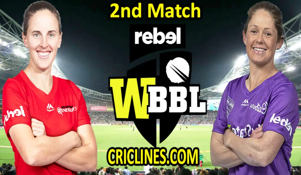 Today Match Prediction-Melbourne Renegades Women vs Hobart Hurricanes Women-WBBL T20 2021-2nd Match-Who Will Win