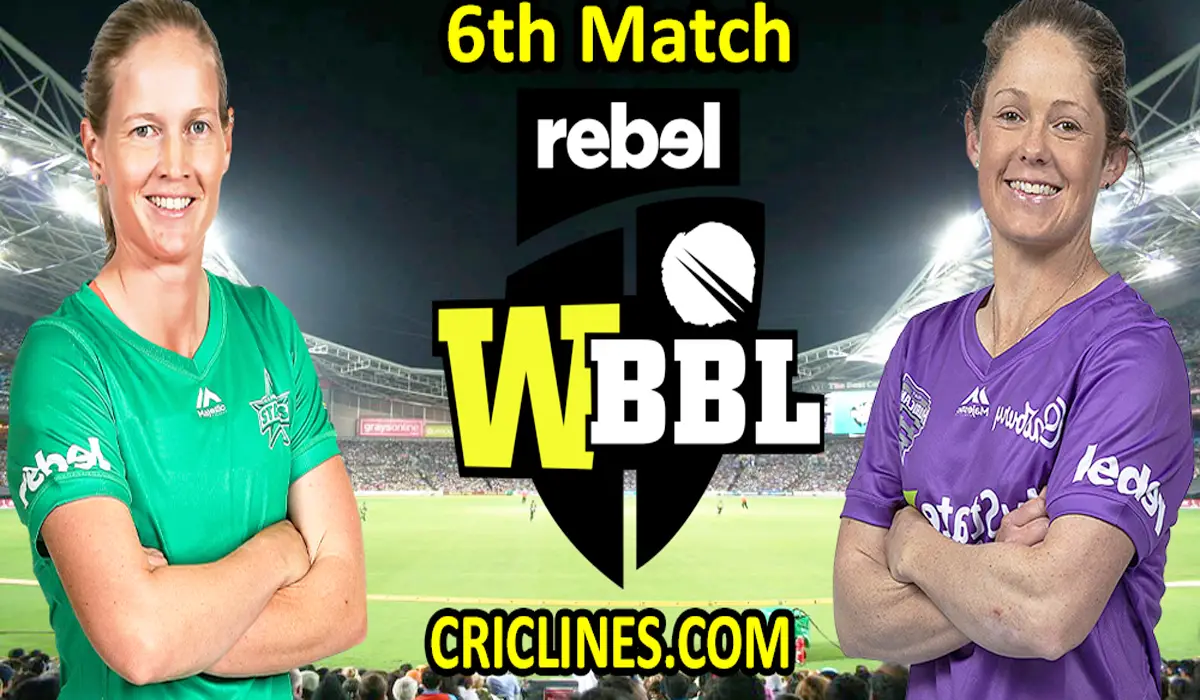 Today Match Prediction-Melbourne Stars Women vs Hobart Hurricanes Women-WBBL T20 2021-6th Match-Who Will Win