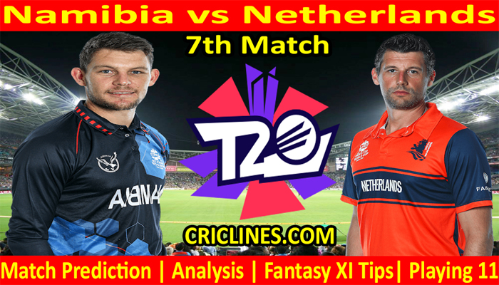 Today Match Prediction-Namibia vs Netherlands-WTC 21-7th Match-Who Will Win