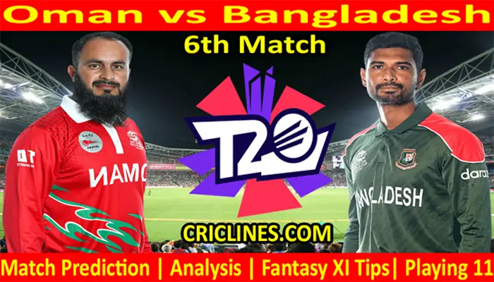 Today Match Prediction-Oman vs Bangladesh-WTC 21-6th Match-Who Will Win