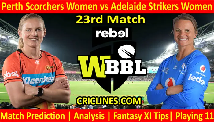 Today Match Prediction-PSW vs ADW-WBBL T20 2021-23rd Match-Who Will Win