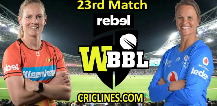 Today Match Prediction-Perth Scorchers Women vs Adelaide Strikers Women-WBBL T20 2021-23rd Match-Who Will Win