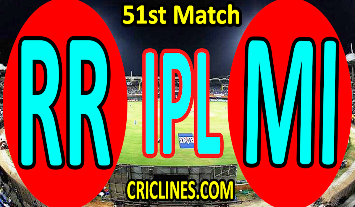 Today Match Prediction-Rajasthan Royals vs Mumbai Indians-IPL T20 2021-51st Match-Who Will Win