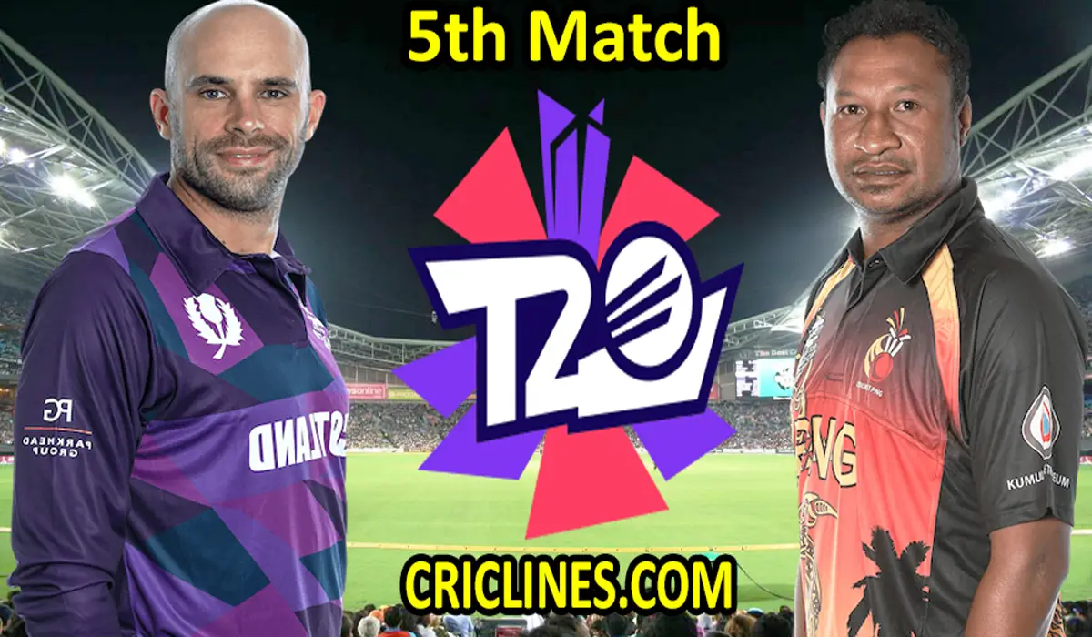 Today Match Prediction-SCO vs PNG-WTC 21-5th Match-Who Will Win