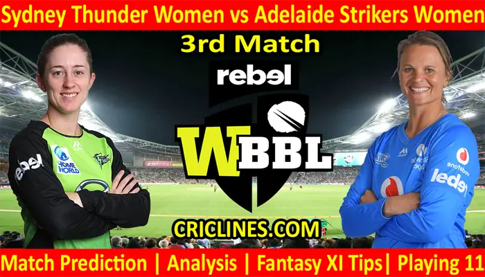 Today Match Prediction-STW vs ADW-WBBL T20 2021-3rd Match-Who Will Win