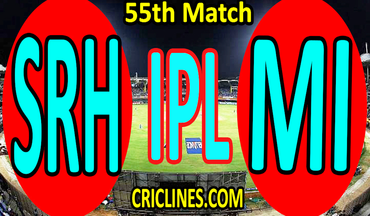 Today Match Prediction-Sunrisers Hyderabad vs Mumbai Indians-IPL T20 2021-55th Match-Who Will Win