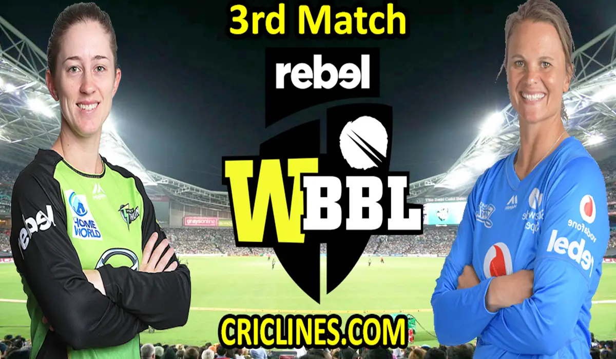 Today Match Prediction-Sydney Thunder Women vs Adelaide Strikers Women-WBBL T20 2021-3rd Match-Who Will Win