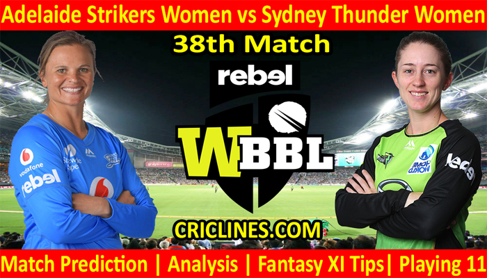 Today Match Prediction-ADW vs STW-WBBL T20 2021-38th Match-Who Will Win