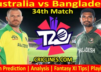 Today Match Prediction-AUS vs BAN-WTC 21-34th Match-Who Will Win