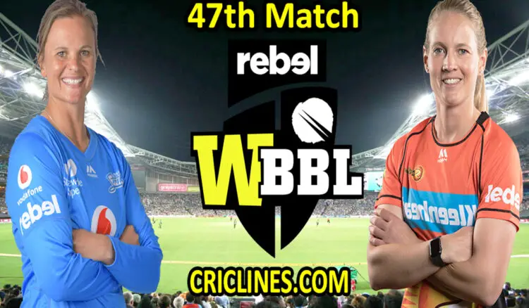 Today Match Prediction-Adelaide Strikers Women vs Perth Scorchers Women-WBBL T20 2021-47th Match-Who Will Win