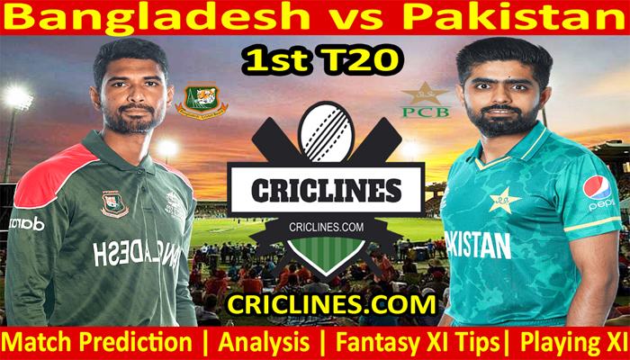 Today Match Prediction-BAN vs PAK-1st T20 2021-Who Will Win