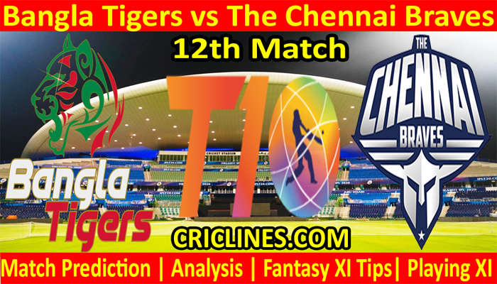 Today Match Prediction-BT vs TCB-Abu Dhabi T10 League-12th match-Who Will Win