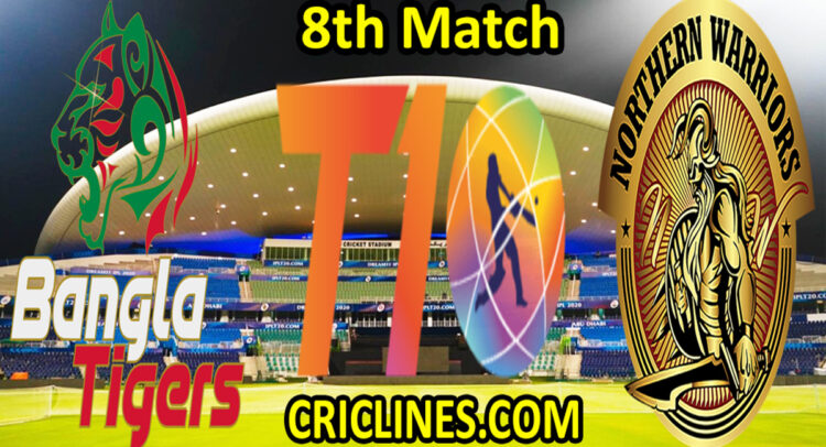 Today Match Prediction-Bangla Tigers vs Northern Warriors-Abu Dhabi T10 League-8th match-Who Will Win