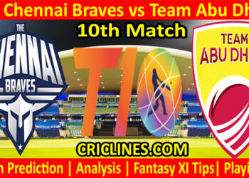 Today Match Prediction-CB vs TAB-Abu Dhabi T10 League-10th match-Who Will Win