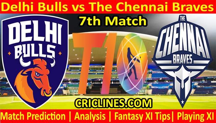 Today Match Prediction-DB vs CB-Abu Dhabi T10 League-7th match-Who Will Win