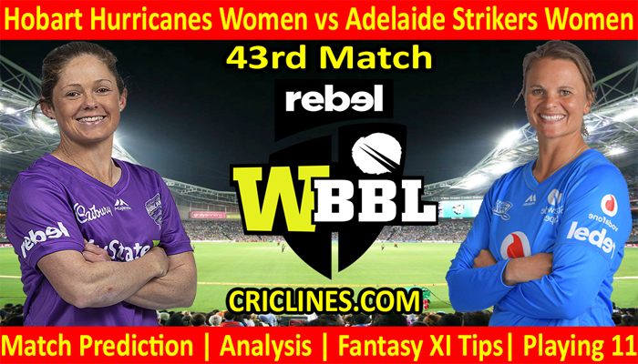 Today Match Prediction-HHW vs ADW-WBBL T20 2021-43rd Match-Who Will Win