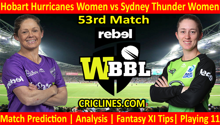 Today Match Prediction-HHW vs STW-WBBL T20 2021-53rd Match-Who Will Win