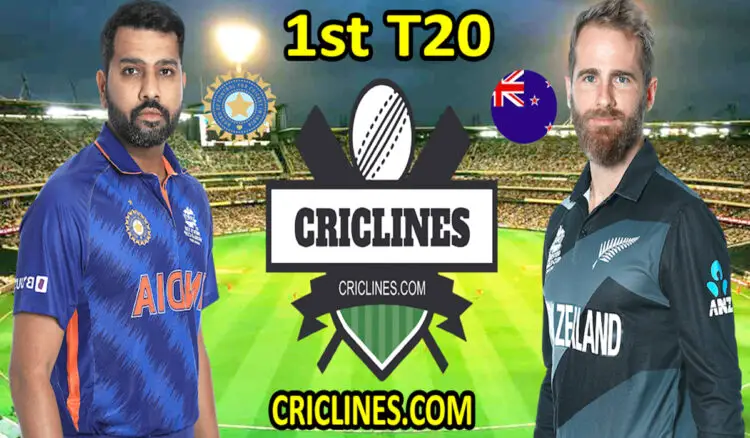 Today Match Prediction-India vs New Zealand-1st T20 2021-Who Will Win