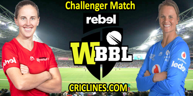 Today Match Prediction-Melbourne Renegades Women vs Adelaide Strikers Women-WBBL T20 2021-Challenger Match-Who Will Win