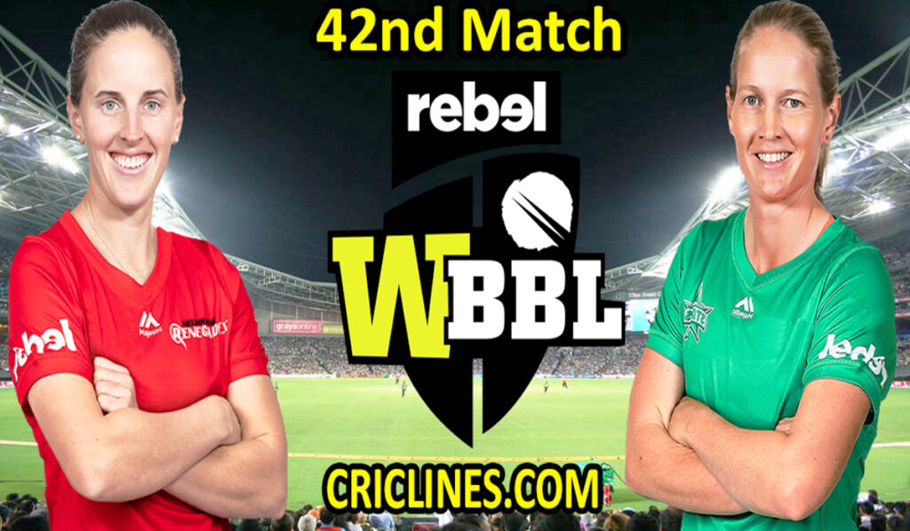 Today Match Prediction-Melbourne Renegades Women vs Melbourne Stars Women-WBBL T20 2021-42nd Match-Who Will Win
