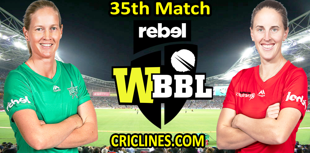 Today Match Prediction-Melbourne Stars Women vs Melbourne Renegades Women-WBBL T20 2021-35th Match-Who Will Win