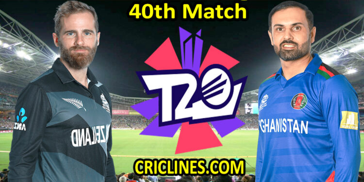 Today Match Prediction-New Zealand vs Afghanistan-WTC 21-40th Match-Who Will Win