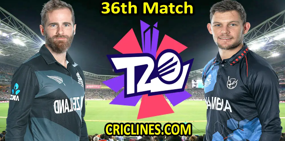Today Match Prediction-New Zealand vs Namibia-WTC 21-36th Match-Who Will Win