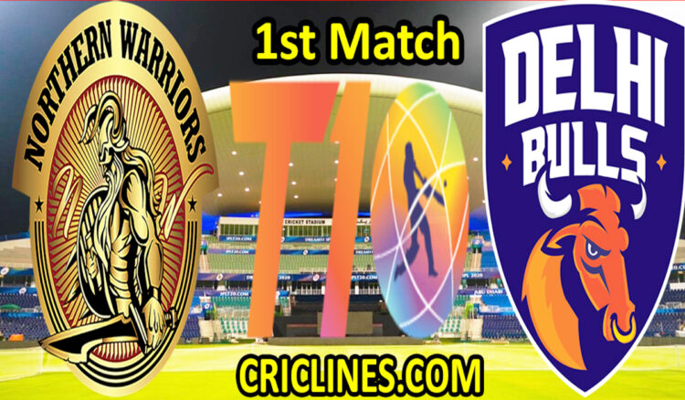Today Match Prediction-Northern Warriors vs Delhi Bulls-T10 League-1st match-Who Will Win