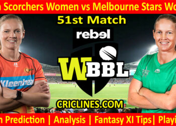Today Match Prediction-PSW vs MSW-WBBL T20 2021-51st Match-Who Will Win