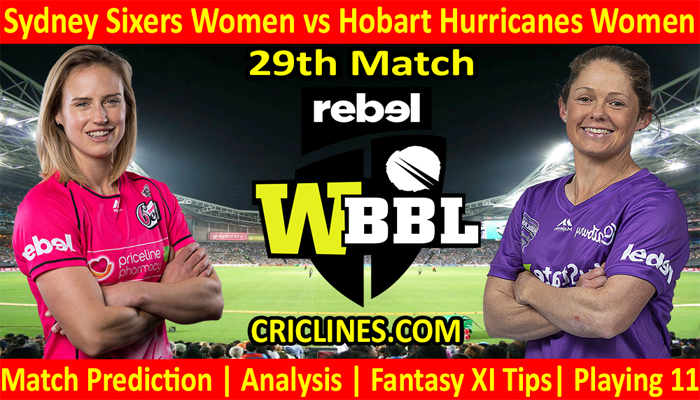 Today Match Prediction-SSW vs HHW-WBBL T20 2021-29th Match-Who Will Win