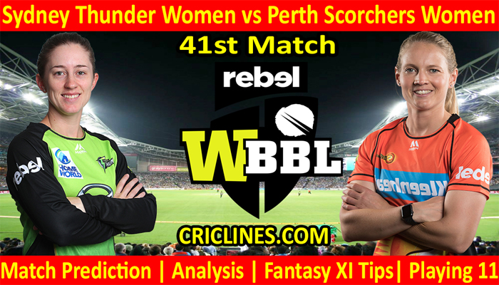 Today Match Prediction-STW vs PSW-WBBL T20 2021-41st Match-Who Will Win