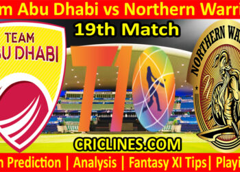 Today Match Prediction-TAD vs NW-Abu Dhabi T10 League-19th match-Who Will Win