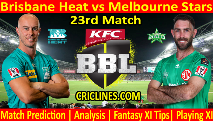 BBH vs MLS-Today Match Prediction-BBL T20 2021-22-23rd Match-Who Will Win