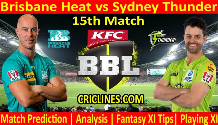 BBH vs SYT-Today Match Prediction-BBL T20 2021-22-14th Match-Who Will Win