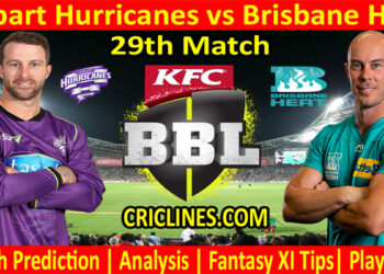 HHS vs BBH-Today Match Prediction-BBL T20 2021-22-29th Match-Who Will Win